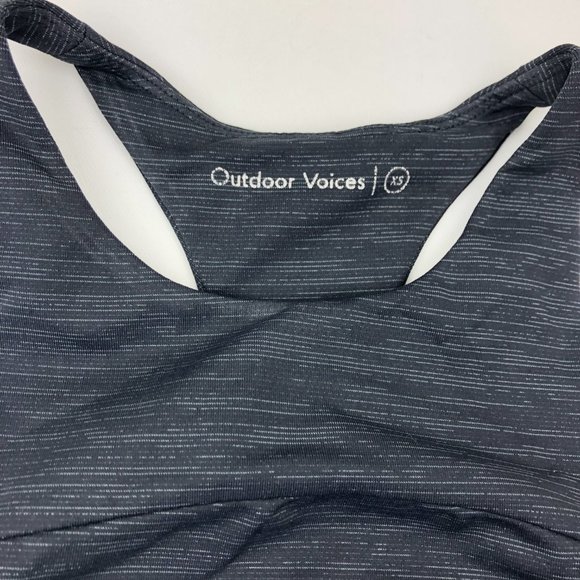 OUTDOOR VOICES black move free crop top - Picture 5 of 6